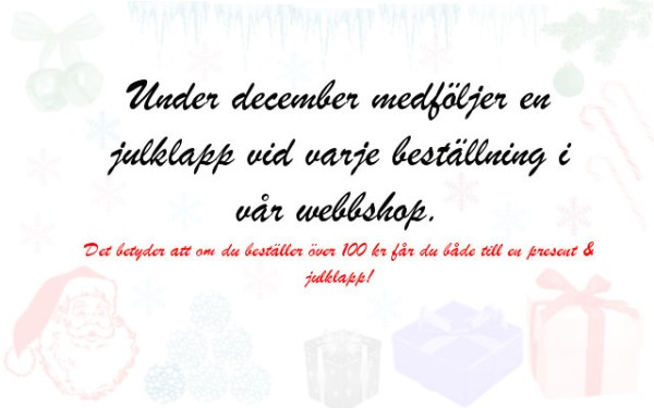 Julklapp 2014 m penslar